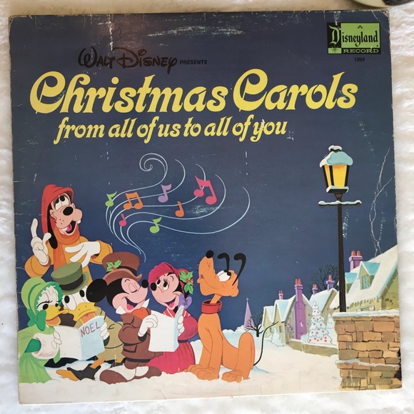Disney Christmas Carols from all of us to all of you Vinyl LP - Picture 1 of 7